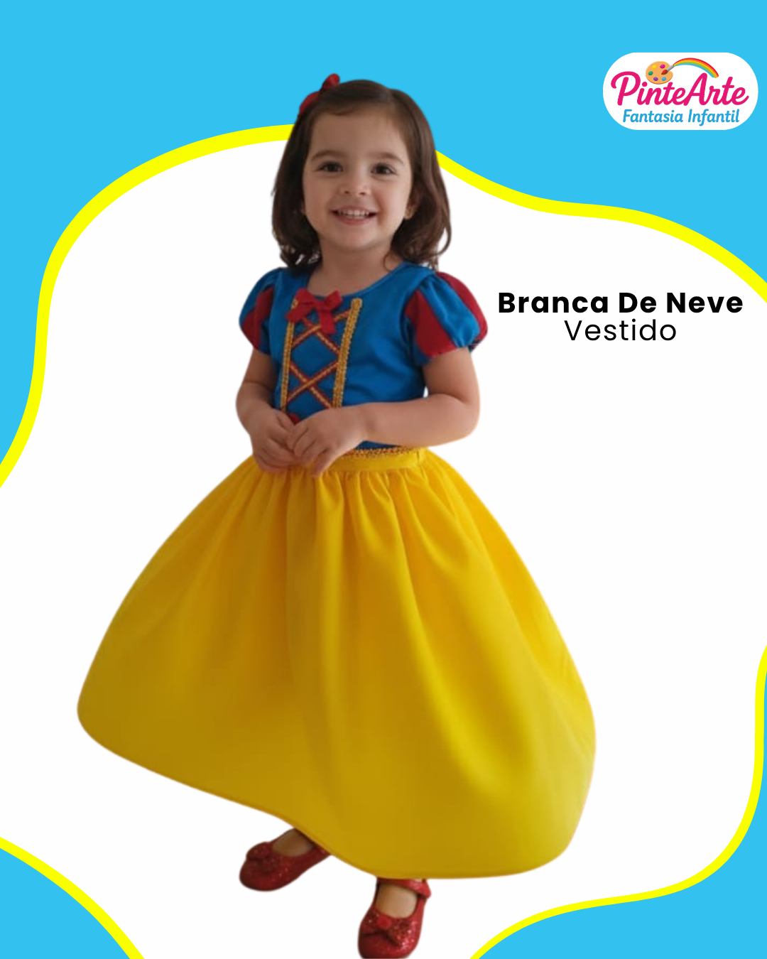 Branca De Neve Vestido
